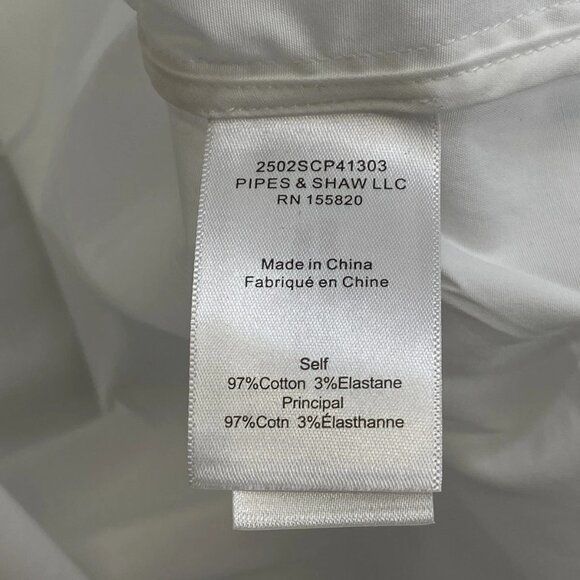 NEW VERONICA BEARD Regina Sleeveless Button Down Top • Size 6 • White - Picture 6 of 11